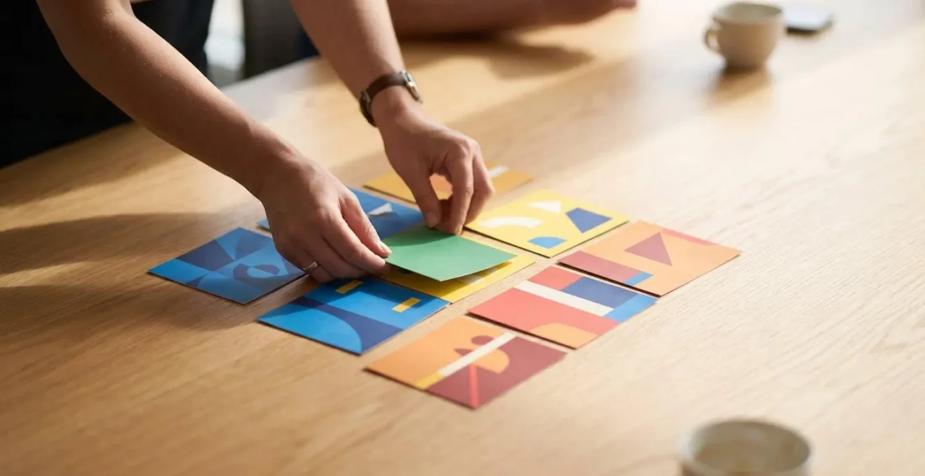 Calendrier visuel montrant différentes fréquences de reporting avec codes couleur